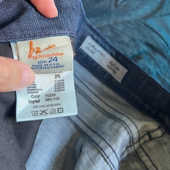 COH Citizens Of Humanity Hutton High Rise Wide Leg #251‎ Stretch Jeans Size 24 - Picture 10 of 10